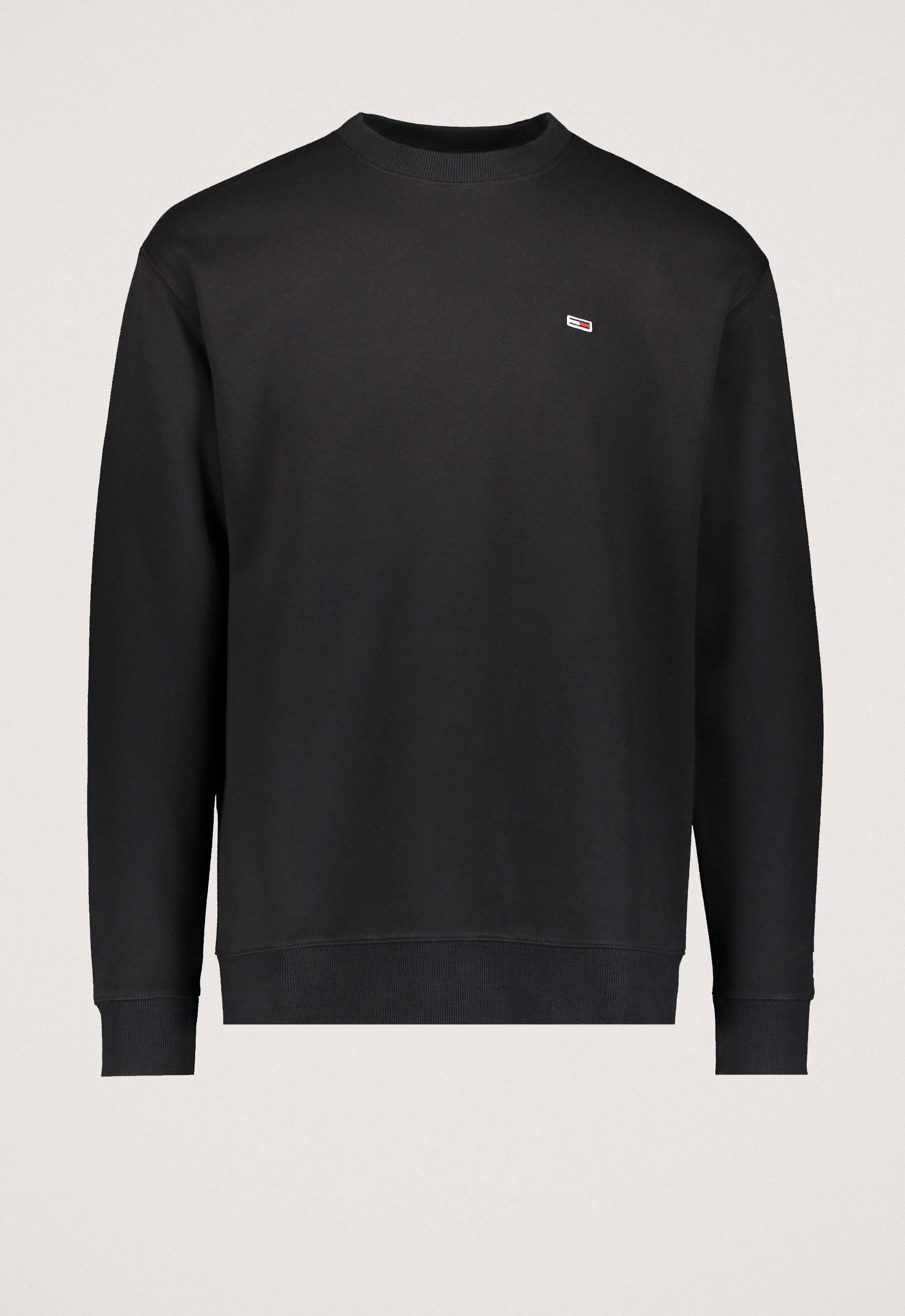 Tommy Jeans DM0DM09591 Fleece Sweater  - Black - male