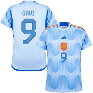 Adidas Spanje Shirt Uit 2022-2023 + Gavi 9