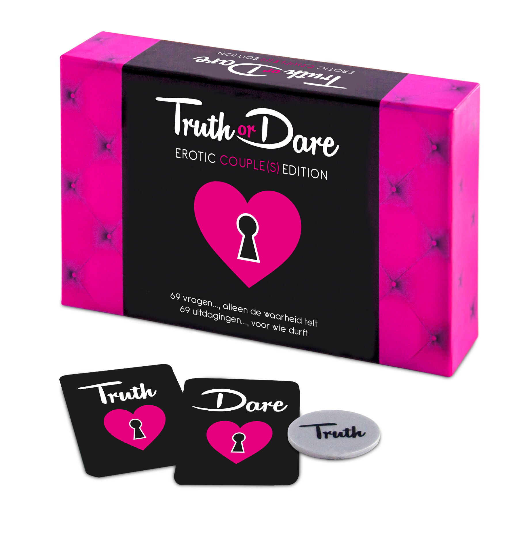 Tease & Please Truth or Dare Couples kaartspel
