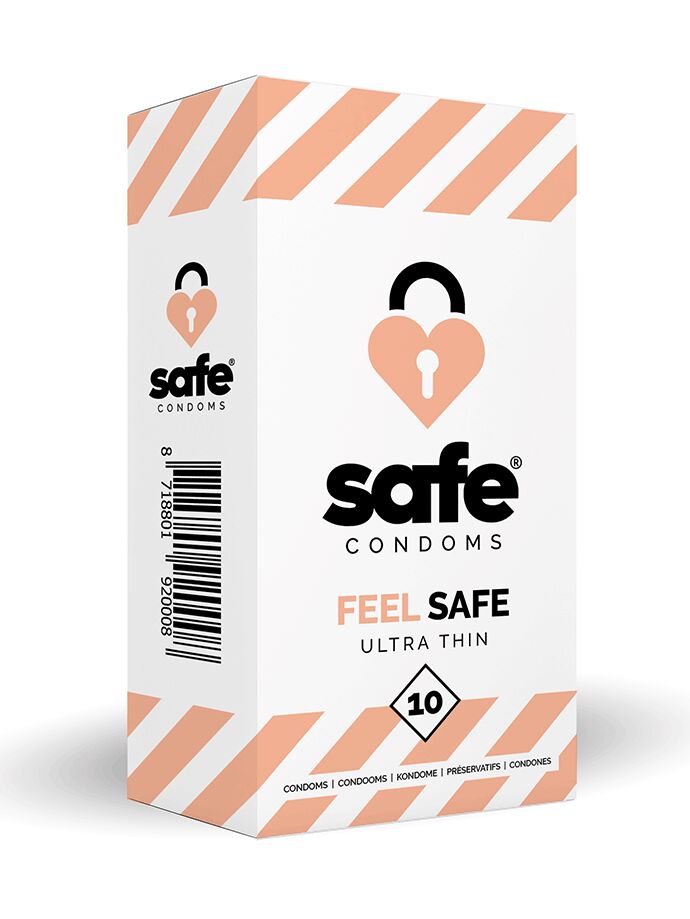 Safe Feel Safe Ultra Dun Condooms - 10 stuks