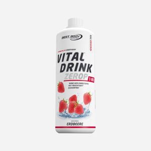 Best Body Nutrition Vital Drink Zerop - Best Body Nutrition - Strawberry - 1000 Ml (200 Doseringen)