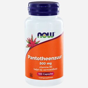 Now Foods Pantotheenzuur (vitamine B5) - Now Foods - 100 Capsules