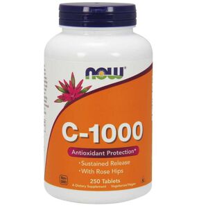 Now Foods Vitamine C-1000 with Rose Hips, Sustained Release - Now Foods - 250 Tabletten