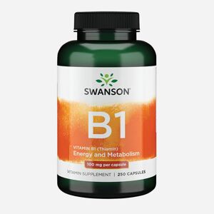 Swanson Vitamine B-1 100mg - Swanson - 250 Capsules