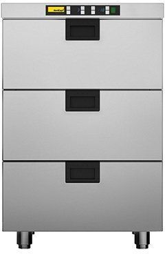 Nordcap Koelwerkbank Nordcap 3 lades (1x 1/1 & 2x 1/4 & 1x 1/1 GN), 68(B) X 104(H) X 65(D), 230V/900W