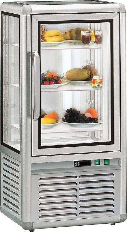 Nordcap Koelvitrine Nordcap 3 plateaus, 120L, 55(B) X 110(H) X 49(D), 230V/450W