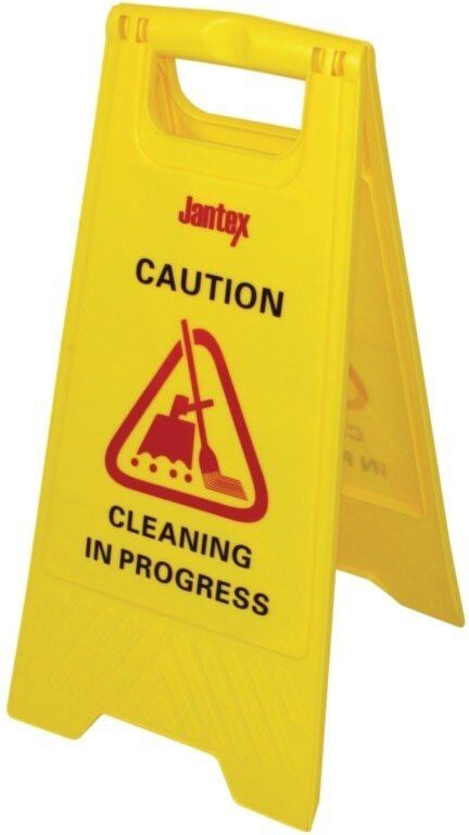 Jantex Waarschuwingsbord Cleaning, Jantex