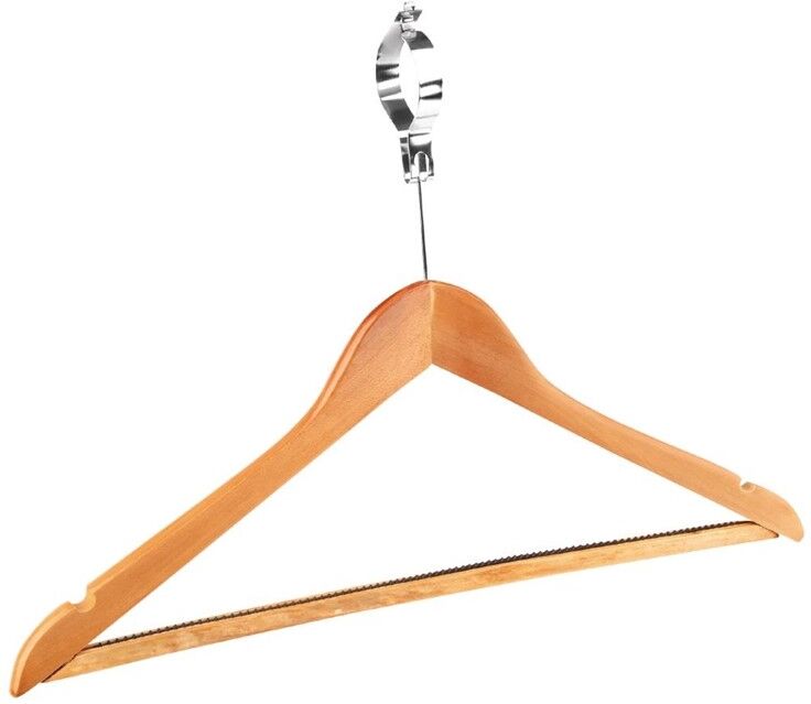 Bolero houten anti-diefstal garderobehanger