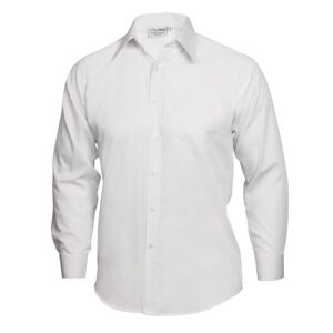 Chef Works Uniform Works unisex overhemd lange mouw wit XL