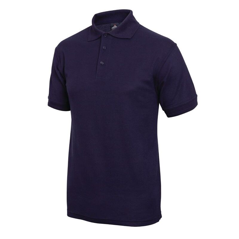 HVS-Select Unisex poloshirt donkerblauw XL