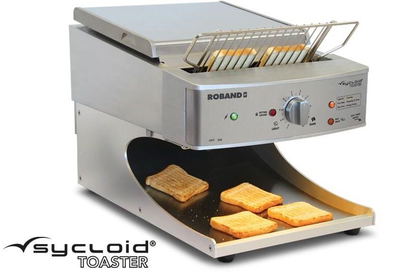 Roband SYCLOID GRILL TOASTER - RVS BANDBROODROOSTER - 412X596X421 MM