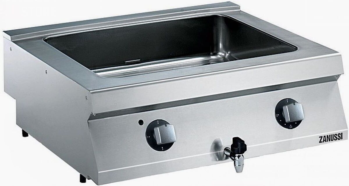 Zanussi Bain Marie Zanussi, EBM7/ 2/ 1T, B80xD73xH25cm, 230V/3kW