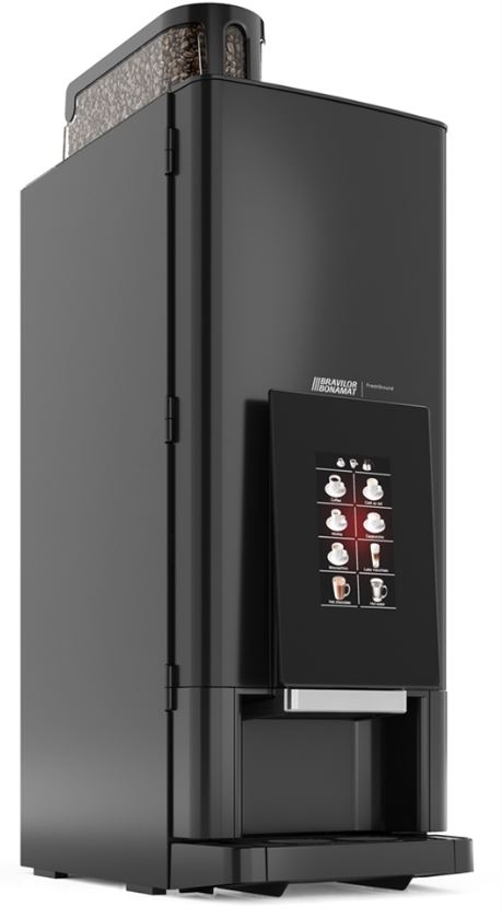 Bravilor Koffiezetapparaat Bravilor Zwart, FreshGround 310 touch, 230V, 2560W, 335x505x(H)901mm