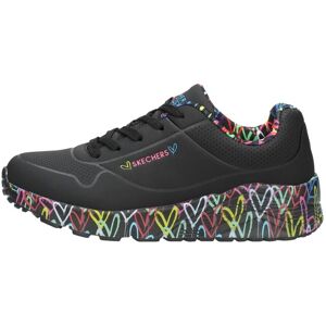 Skechers - Skechers X Jgoldcrown: Uno Lite Zwart 34 girls Skechers - Skechers X Jgoldcrown: Uno Lite Zwart 34 girls
