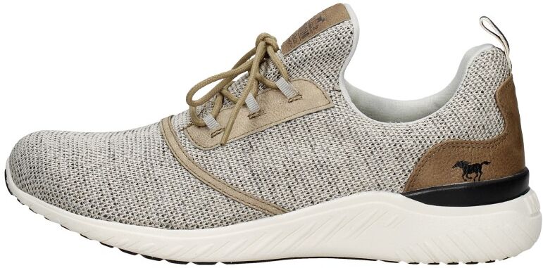 Mustang - Heren Sneakers  - Beige - Size: 41 - male