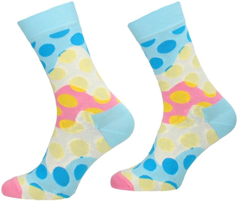 Happy Socks - Watercolor Sock  - Wit - Size: 36-40 - unisex