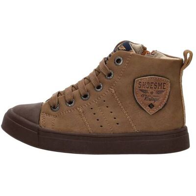 Shoesme - Veterschoenen Hoog Cognac 28 boys Shoesme - Veterschoenen Hoog Cognac 28 boys