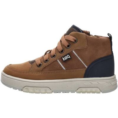 Keq - Veterschoenen Hoog Cognac 22 boys Keq - Veterschoenen Hoog Cognac 22 boys