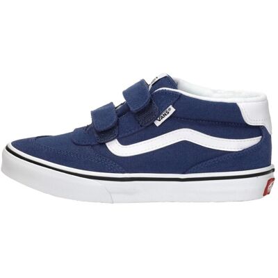 Vans - Brooklyn Mid Blauw 28 boys Vans - Brooklyn Mid Blauw 28 boys