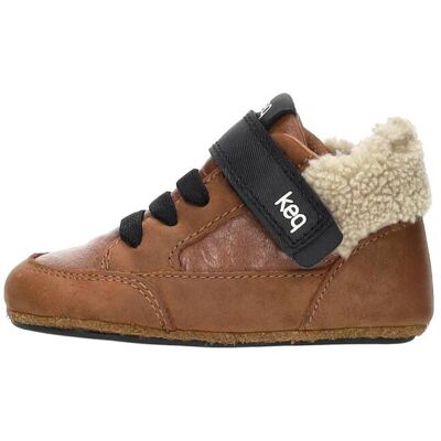 Keq - Jongens Baby Schoentjes Cognac 23 boys Keq - Jongens Baby Schoentjes Cognac 23 boys