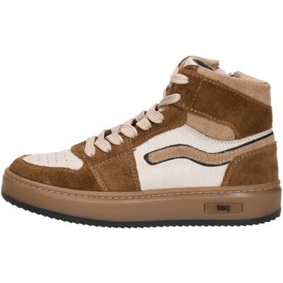 Keq - Veterschoenen Hoog Cognac 27 boys Keq - Veterschoenen Hoog Cognac 27 boys