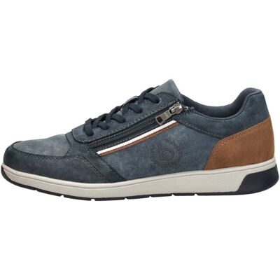 Bugatti - Veterschoen Laag Blauw 40 male Bugatti - Veterschoen Laag Blauw 40 male