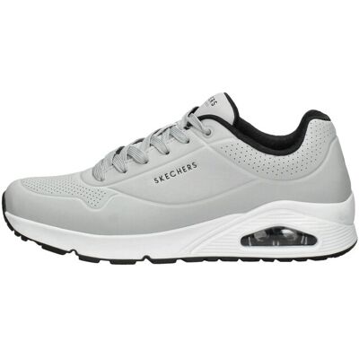 Skechers - Uno - Stand On Air Licht Grijs Lichtgrijs 45 male Skechers - Uno - Stand On Air Licht Grijs Lichtgrijs 45 male