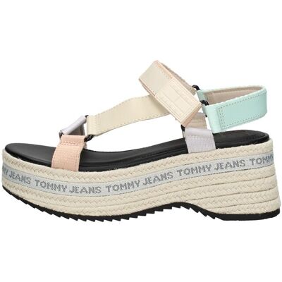Tommy Hilfiger - Tommy Jeans Wedge Sandal Licht blauw 40 female Tommy Hilfiger - Tommy Jeans Wedge Sandal Licht blauw 40 female