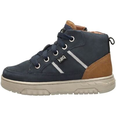 Keq - Veterschoenen Hoog Blauw 31 boys Keq - Veterschoenen Hoog Blauw 31 boys