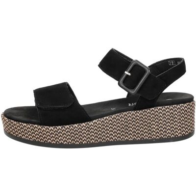 Remonte - Sandalen Plat Zwart 42 female Remonte - Sandalen Plat Zwart 42 female
