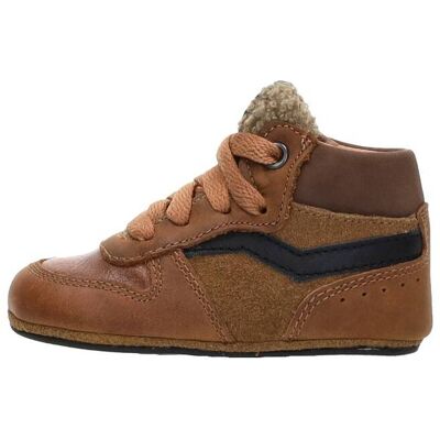 Keq - Jongens Baby Schoentjes Cognac 22 boys Keq - Jongens Baby Schoentjes Cognac 22 boys