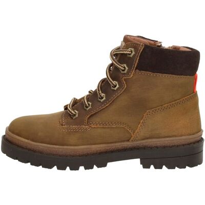Keq - Veterschoenen Hoog Cognac 23 boys Keq - Veterschoenen Hoog Cognac 23 boys