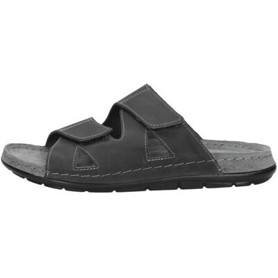 Rohde - Heren Slippers Donkergrijs 40 male Rohde - Heren Slippers Donkergrijs 40 male