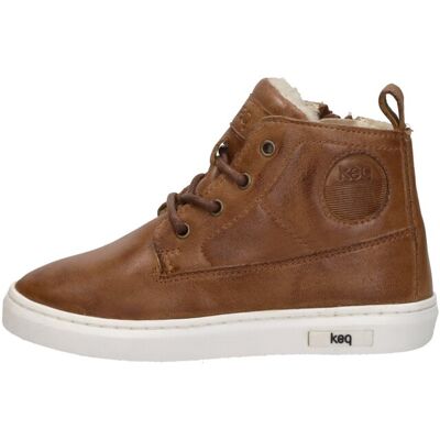 Keq - Veterschoenen Hoog Cognac 27 boys Keq - Veterschoenen Hoog Cognac 27 boys
