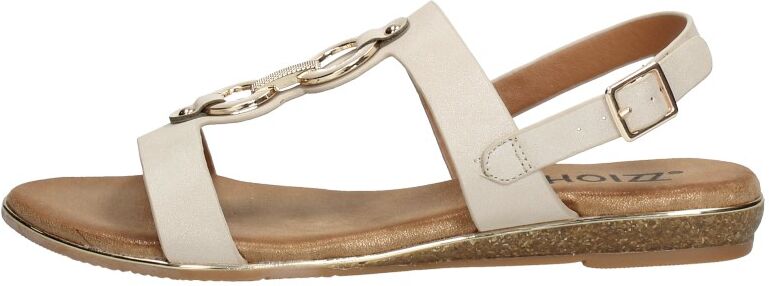 Choizz - Dames Sandalen  - Gebroken wit - Size: 39 - female