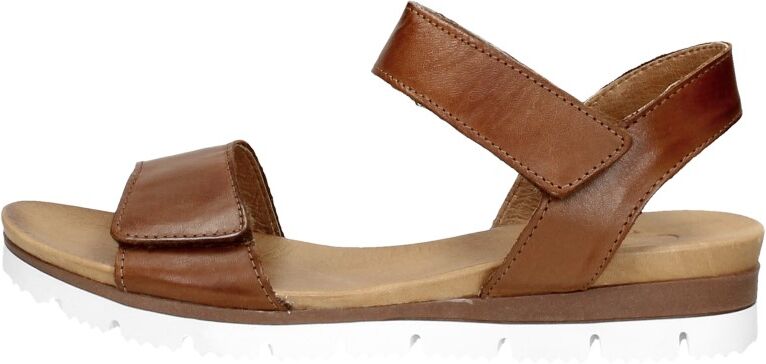 Aqa - Dames Sandalen  - Cognac - Size: 37 - female