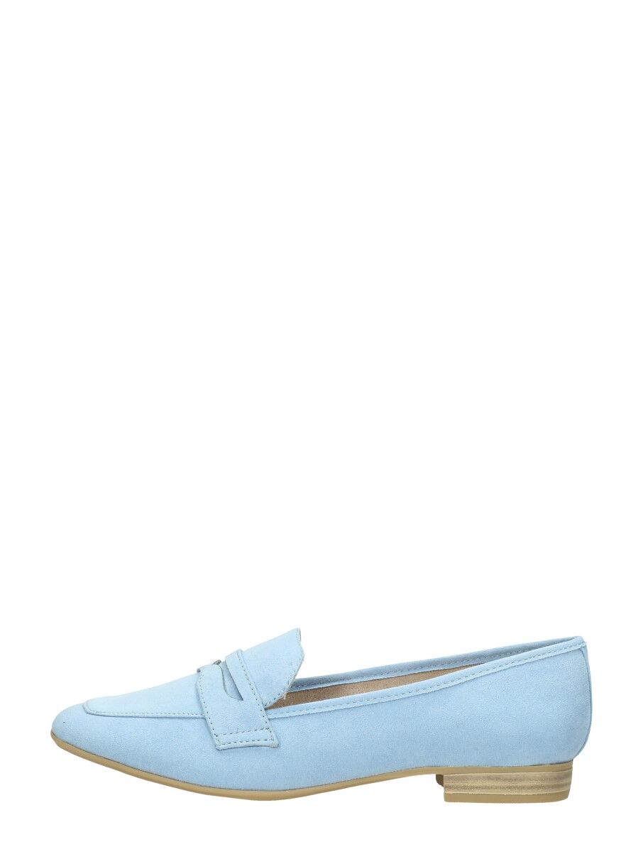 Marco Tozzi - Dames Mocassin  - Licht blauw - Size: 41 - female