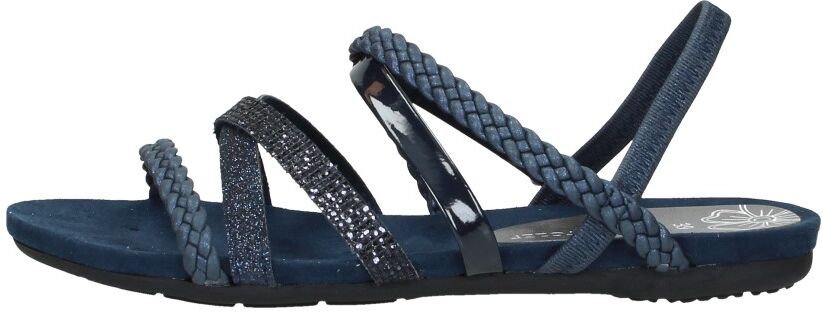 Marco Tozzi - Dames Sandalen  - Blauw - Size: 36 - female