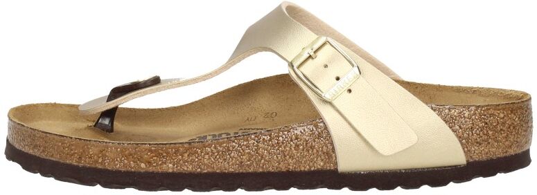 Birkenstock - Gizeh  - Goudkleur - Size: 42 - female