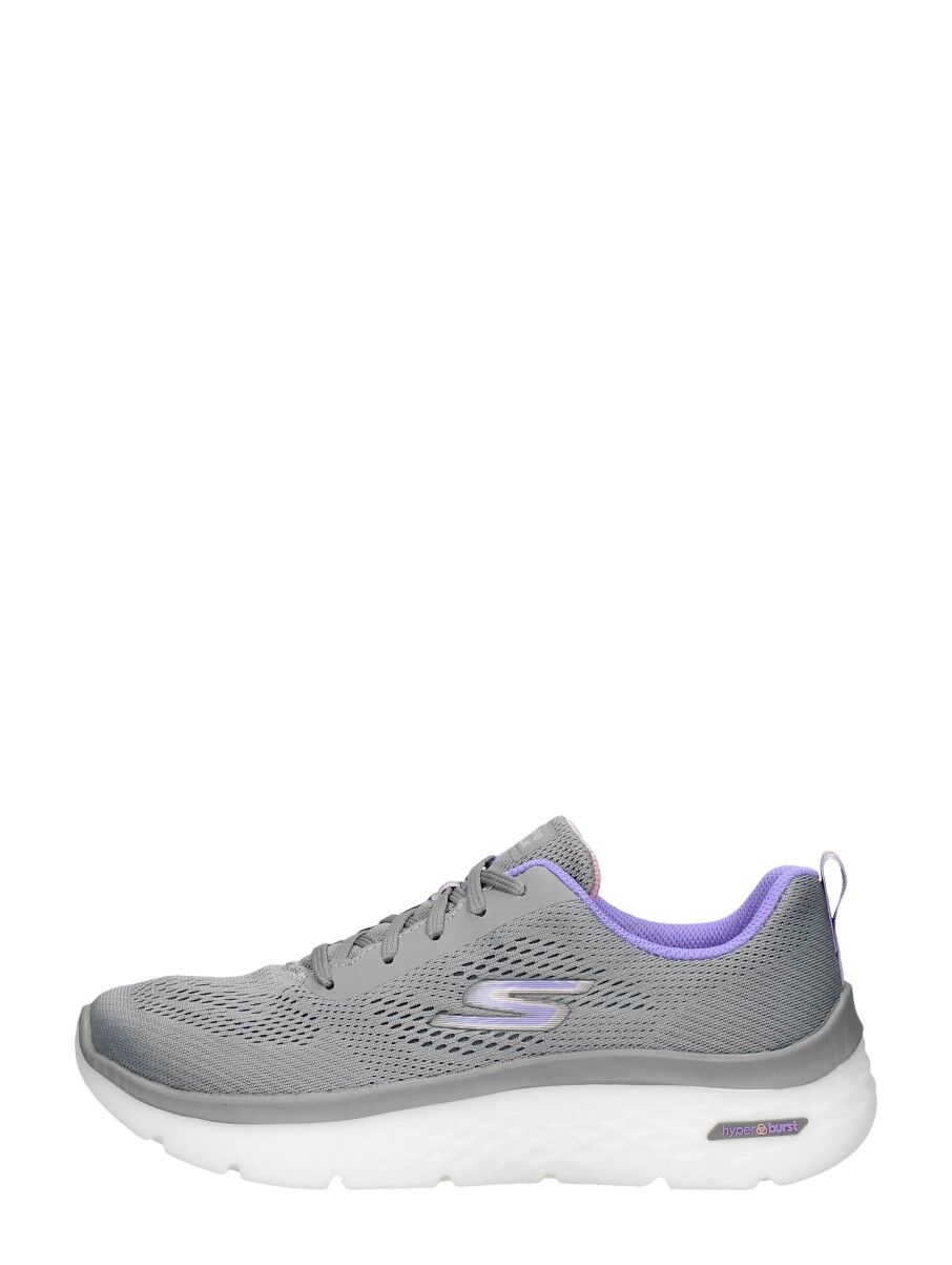 Skechers - Go Walk Hyper Burst - Space Licht Grijs  - Lichtgrijs - Size: 36 - female