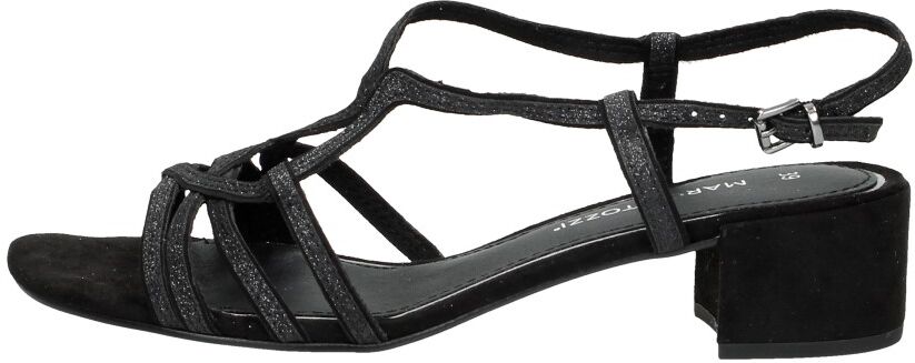 Marco Tozzi - Dames Sandalen  - Zwart - Size: 39 - female