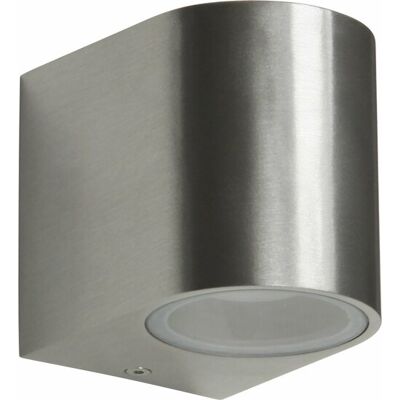 Ranex LED Wandlamp voor Buiten 3W Geborsteld Aluminium, Halfrond, GU10 Fitting Ranex LED Wandlamp voor Buiten 3W Geborsteld Aluminium, Halfrond, GU10 Fitting