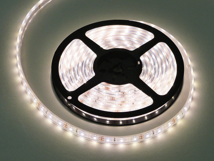 Groenovatie LED Strip, 5 Meter, 7.2 Watt/meter, 2835 LED's, Neutraal Wit, Waterdicht IP68