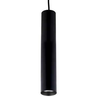 Groenovatie Design Tube Moderne Hangspot Rond, GU10 Fitting, Ø 59 x 290 mm, Mat Zwart Groenovatie Design Tube Moderne Hangspot Rond, GU10 Fitting, Ø 59 x 290 mm, Mat Zwart