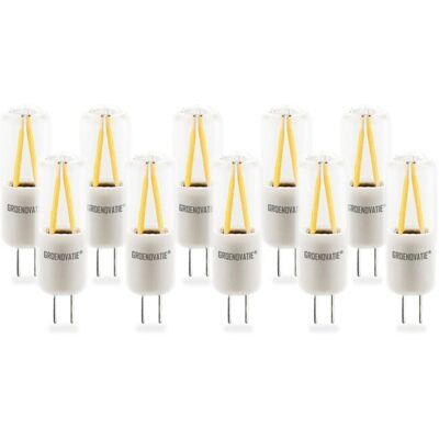 Groenovatie G4 LED Filament 2W Warm Wit Dimbaar 10-Pack Groenovatie G4 LED Filament 2W Warm Wit Dimbaar 10-Pack