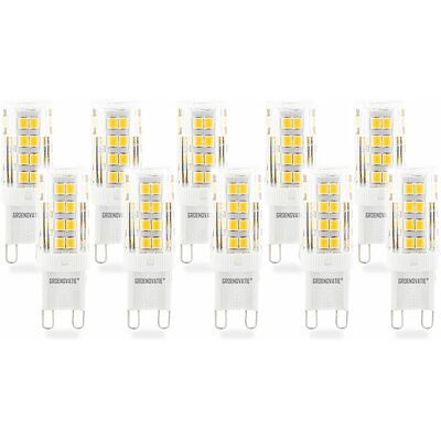 Groenovatie G9 LED Lamp 4W Dimbaar Warm Wit 10-Pack Groenovatie G9 LED Lamp 4W Dimbaar Warm Wit 10-Pack