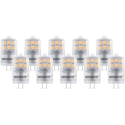 Groenovatie G4 LED Lamp 2W Warm Wit 10-Pack Groenovatie G4 LED Lamp 2W Warm Wit 10-Pack