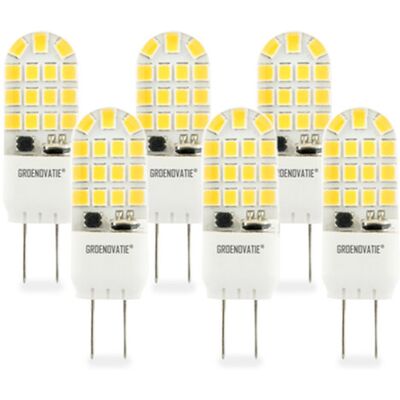 Groenovatie GY6.35 LED Lamp 4W Warm Wit Dimbaar 6-Pack Groenovatie GY6.35 LED Lamp 4W Warm Wit Dimbaar 6-Pack