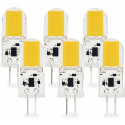 Groenovatie G4 LED Lamp 3W COB Warm Wit Dimbaar 6-Pack Groenovatie G4 LED Lamp 3W COB Warm Wit Dimbaar 6-Pack