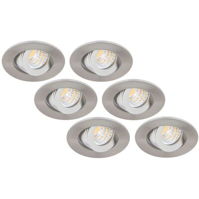 Groenovatie Inbouwspot LED 3W, Rond, Kantelbaar, Aluminium, Dimbaar, 6-Pack Groenovatie Inbouwspot LED 3W, Rond, Kantelbaar, Aluminium, Dimbaar, 6-Pack